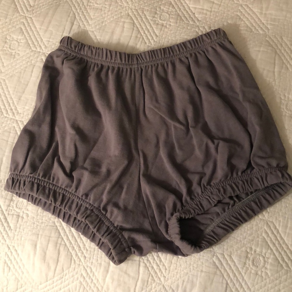 American Apparel gray bloomer shorts sz S/XS